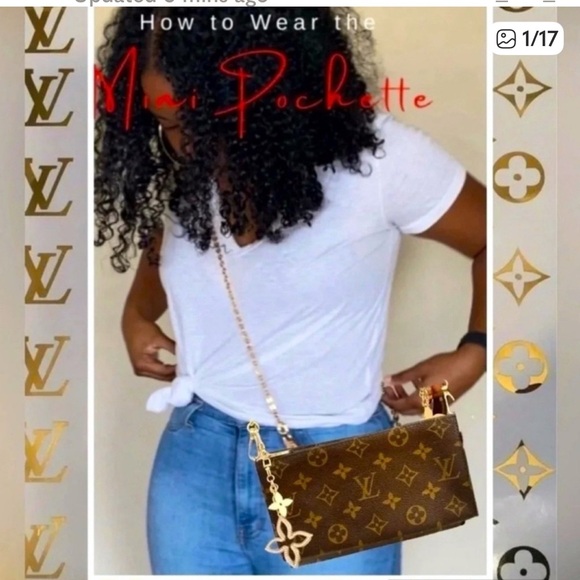Louis Vuitton Monogram Poche Toilette
Cosmetics Pouch Purse/ 71/2 x4 - Picture 1 of 16